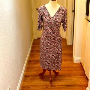 Karen Kane Faux Wrap Dress